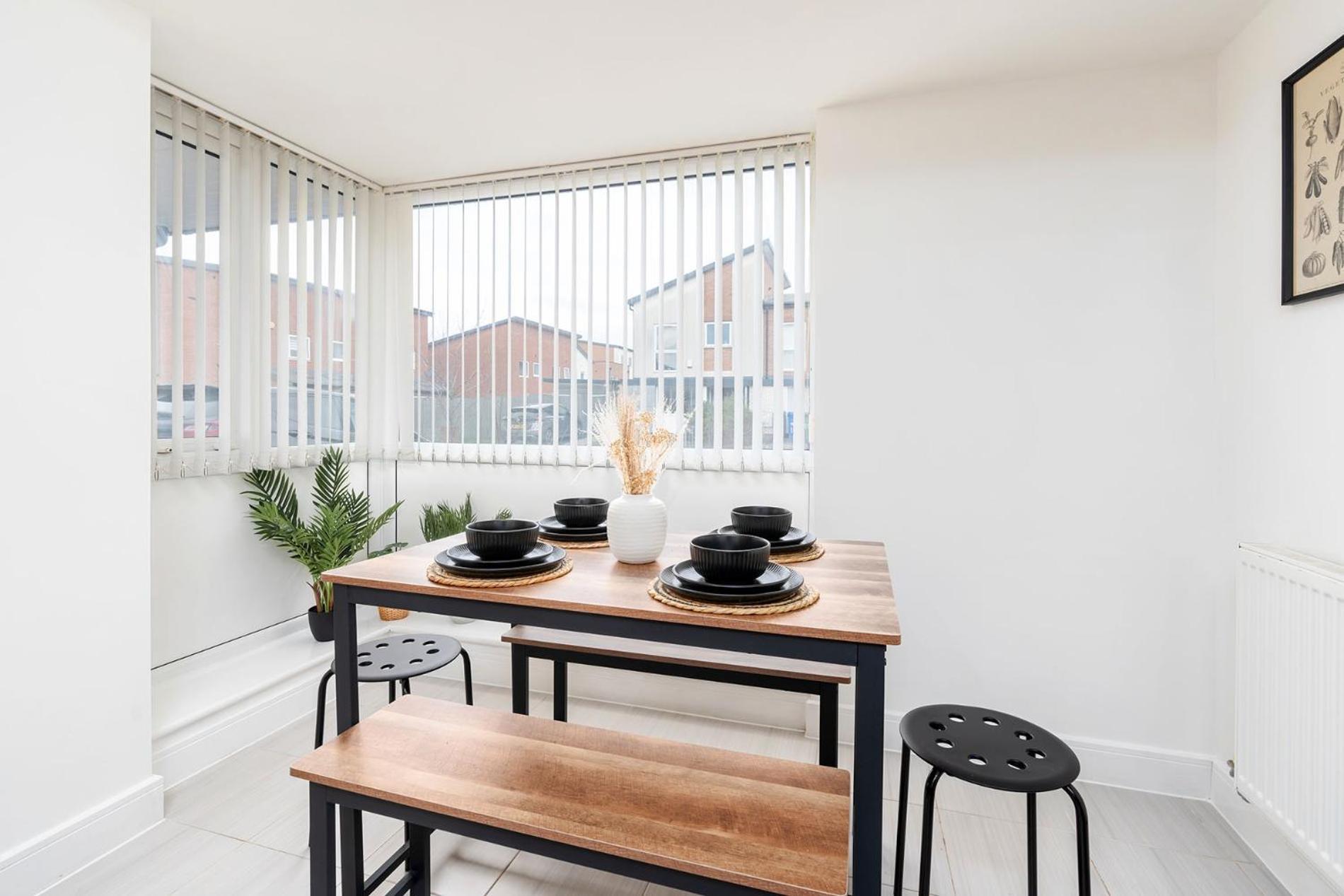 6 Guests - 3 Bedrooms - Free Wi-Fi - Manchester Dış mekan fotoğraf